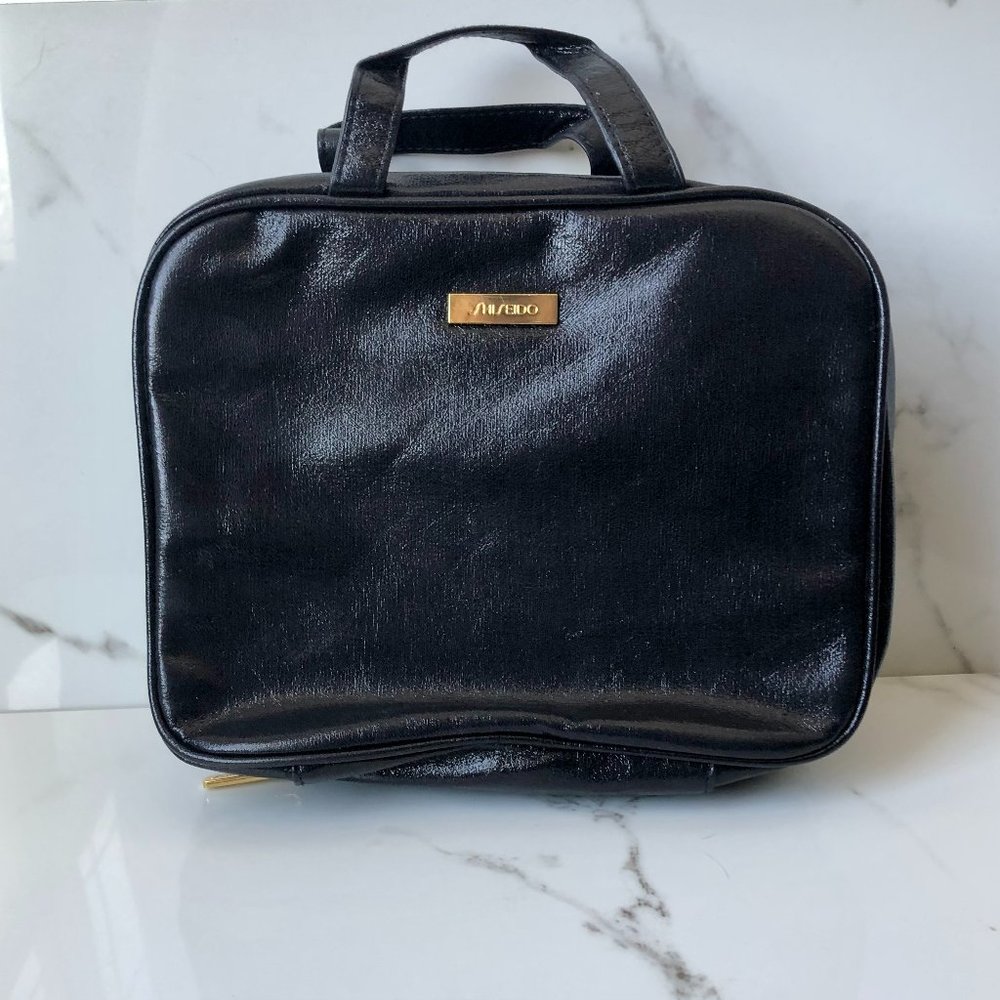 Shiseido large cosmetics bag.